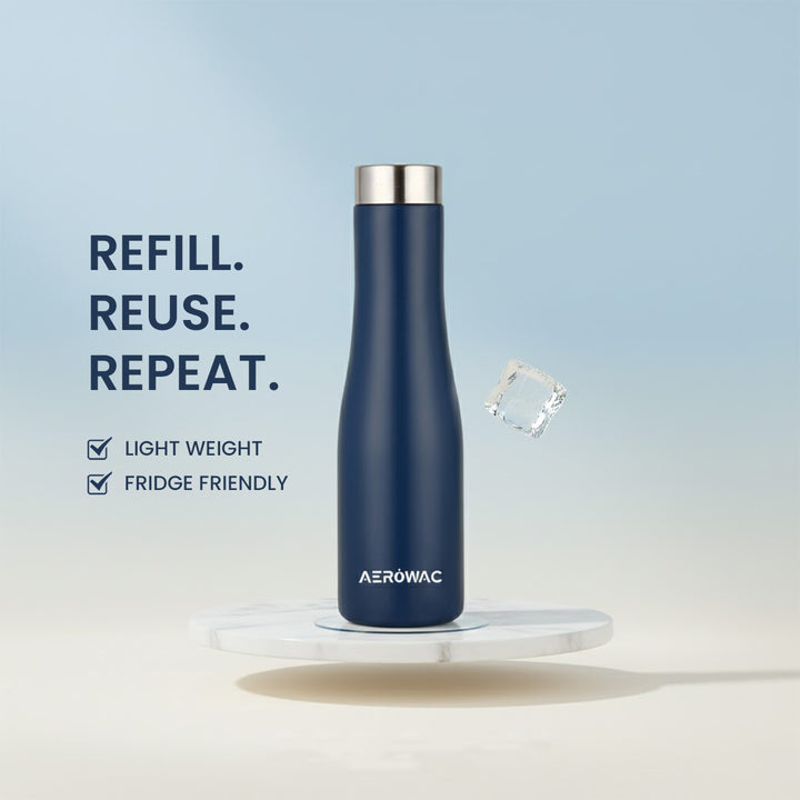 Vana Single Wall Stainless Steel Bottle | Lightweight &amp; Durable | BPA-Free | 1000ml