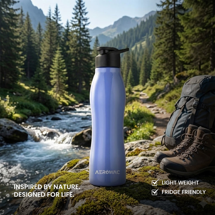 Silva Single Wall Stainless Steel Bottle | Lightweight &amp; Durable | BPA-Free | 1000ml