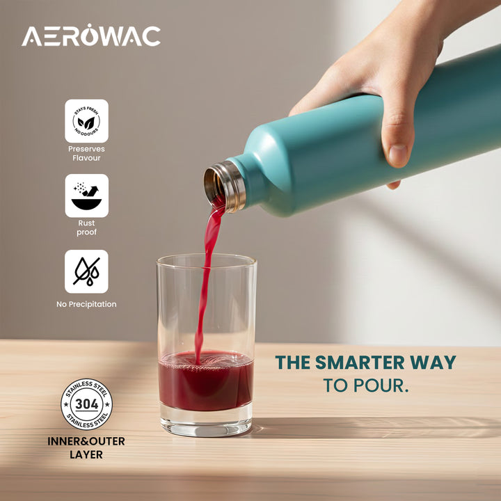 Aerowac Terra Heavy-Duty Double Wall | Insulated | Hot &amp; Cold | Outdoor &amp; Travel Use
