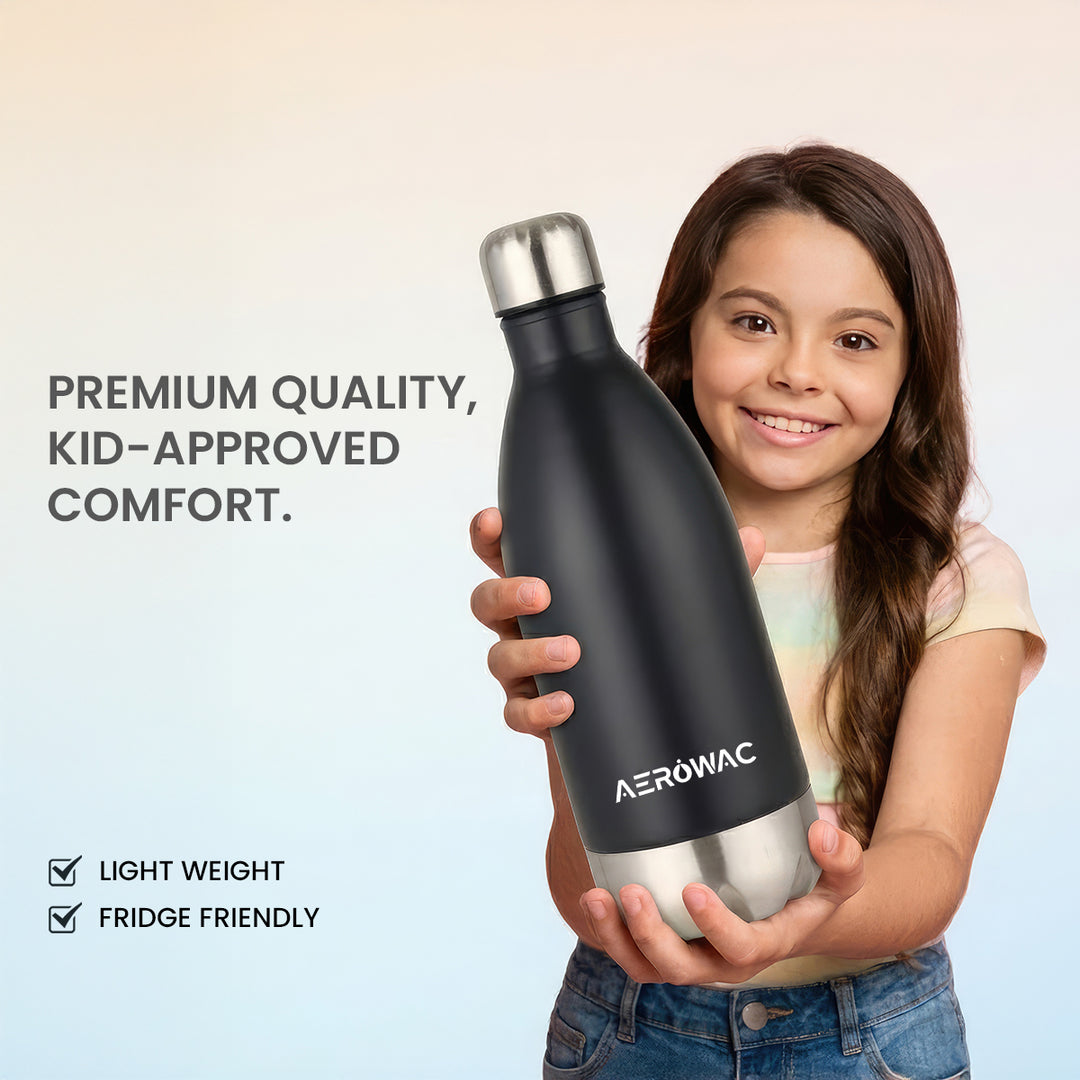 Hydro Single Wall Stainless Steel Bottle | Lightweight &amp; Durable | BPA-Free | 1000ml
