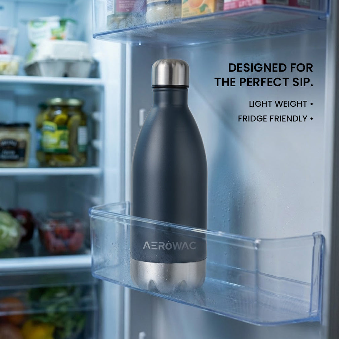 Hydro Single Wall Stainless Steel Bottle | Lightweight &amp; Durable | BPA-Free | 1000ml