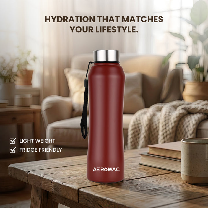 Mist Single Wall Stainless Steel Bottle | Lightweight &amp; Durable | BPA-Free | 1000ml