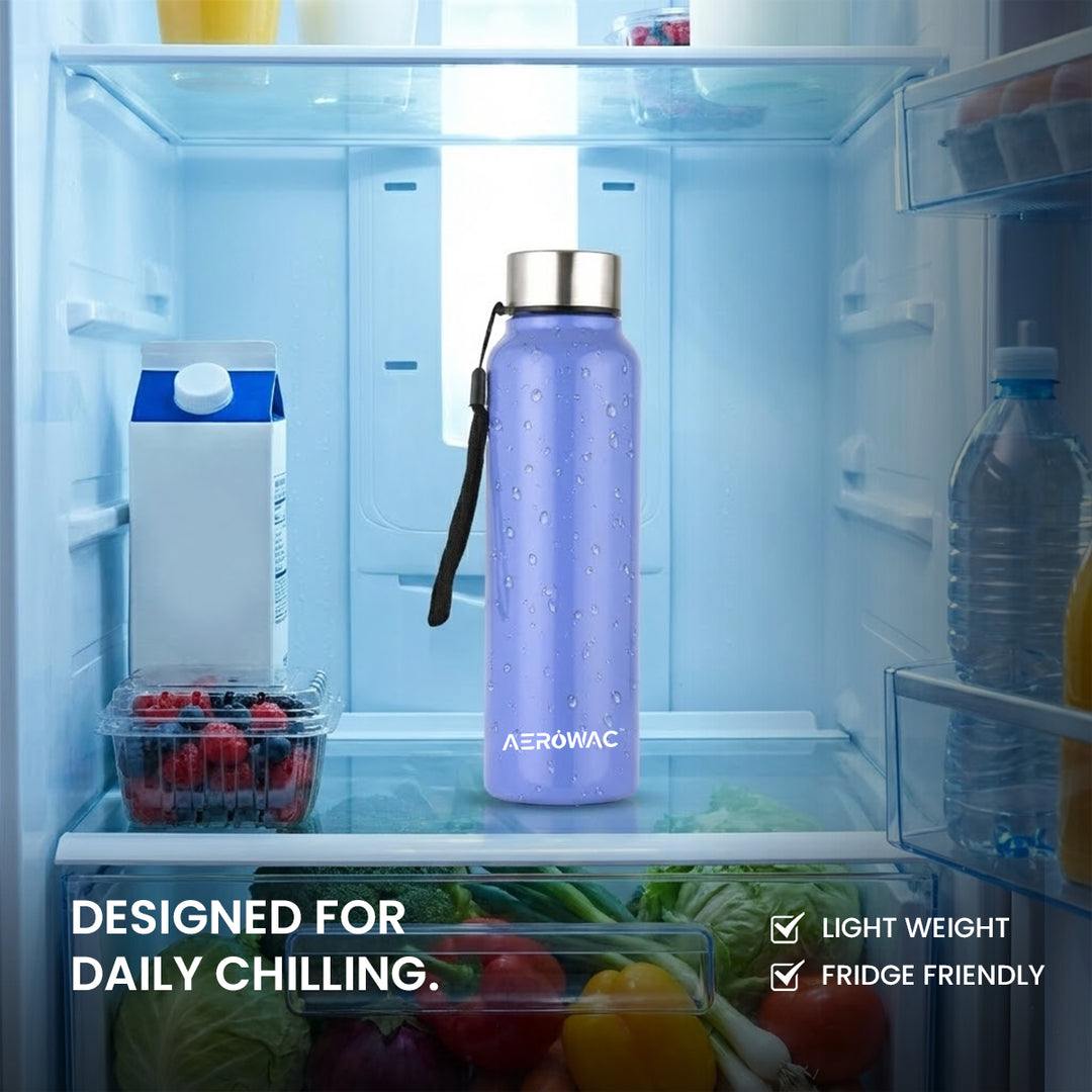 Nubo Single Wall Stainless Steel Bottle | Lightweight &amp; Durable | BPA-Free | 1000ml