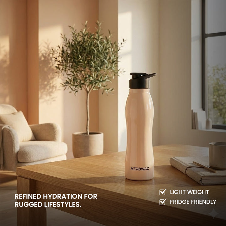 Silva Single Wall Stainless Steel Bottle | Lightweight &amp; Durable | BPA-Free | 1000ml