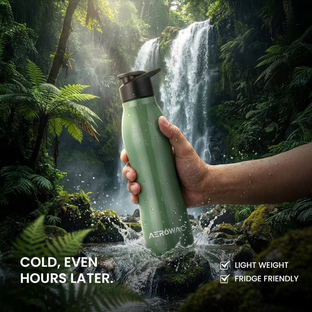 Silva Single Wall Stainless Steel Bottle | Lightweight &amp; Durable | BPA-Free | 1000ml