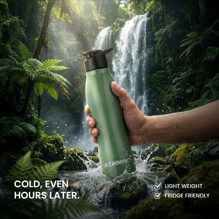 Silva Single Wall Stainless Steel Bottle | Lightweight &amp; Durable | BPA-Free | 1000ml