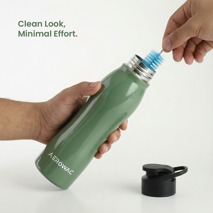 Silva Single Wall Stainless Steel Bottle | Lightweight &amp; Durable | BPA-Free | 1000ml
