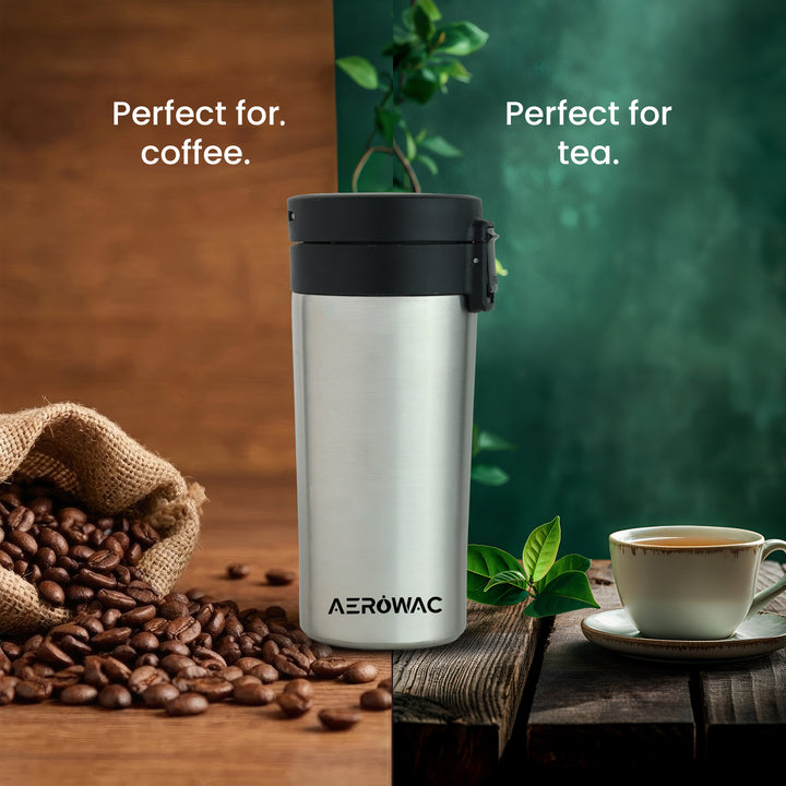 Aerowac Rivo Double Wall | Insulated | Coffe Mug | Leak-Proof Travel Mug | Tea &amp; Coffe | 300 ML