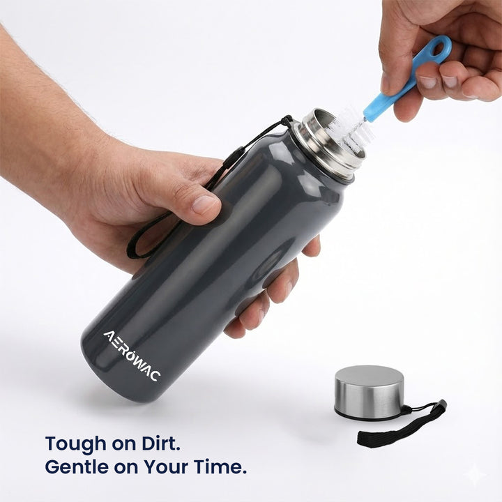 Nubo Single Wall Stainless Steel Bottle | Lightweight &amp; Durable | BPA-Free | 1000ml
