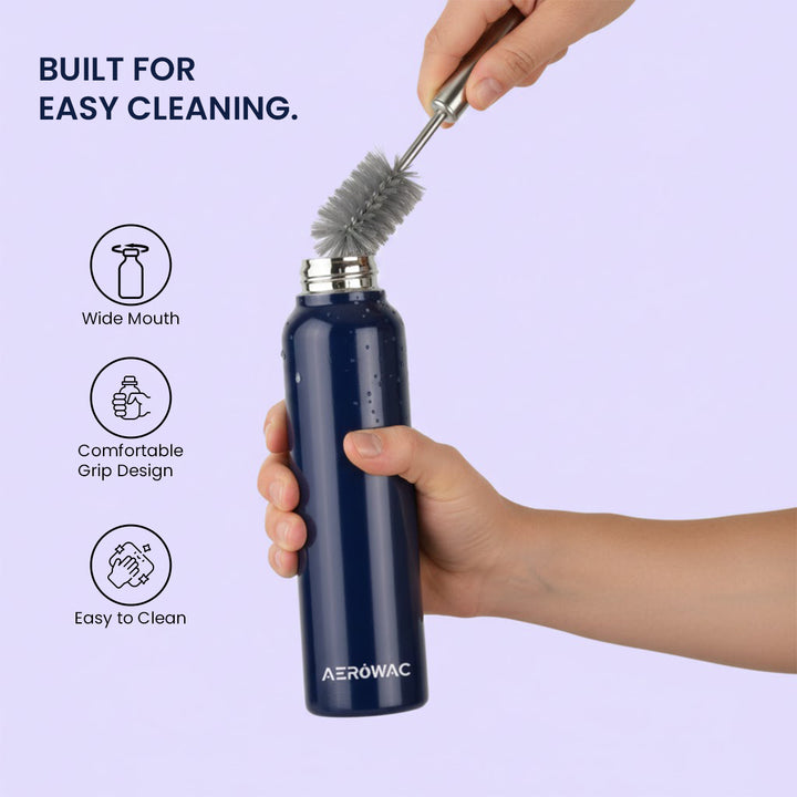 Nubo Single Wall Stainless Steel Bottle | Lightweight &amp; Durable | BPA-Free | 1000ml