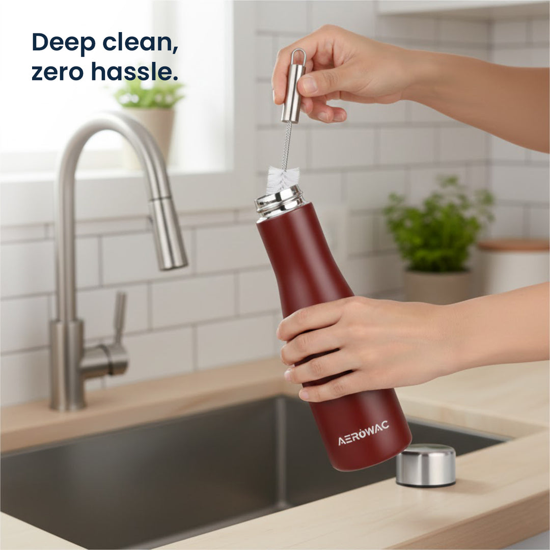 Vana Single Wall Stainless Steel Bottle | Lightweight &amp; Durable | BPA-Free | 1000ml