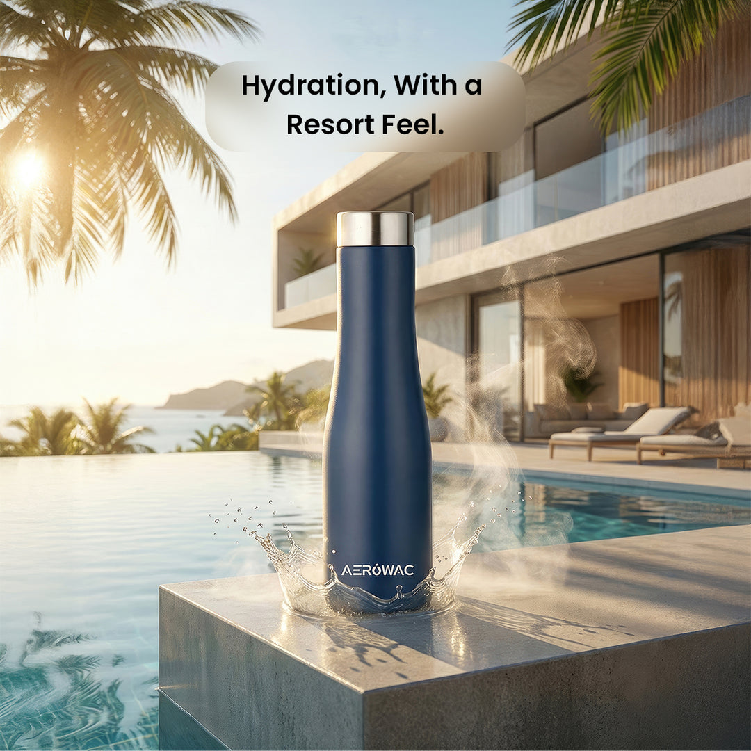 Vana Single Wall Stainless Steel Bottle | Lightweight &amp; Durable | BPA-Free | 1000ml