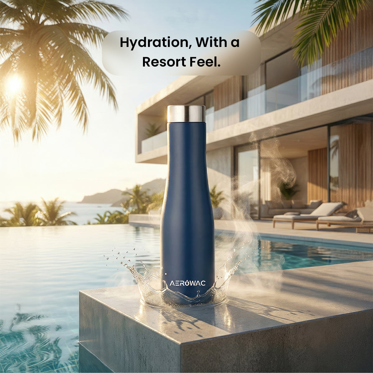 Vana Single Wall Stainless Steel Bottle | Lightweight & Durable | BPA-Free | 1000ml