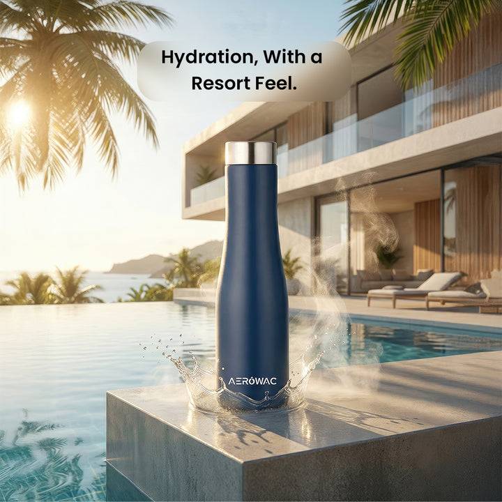 Vana Single Wall Stainless Steel Bottle | Lightweight &amp; Durable | BPA-Free | 1000ml