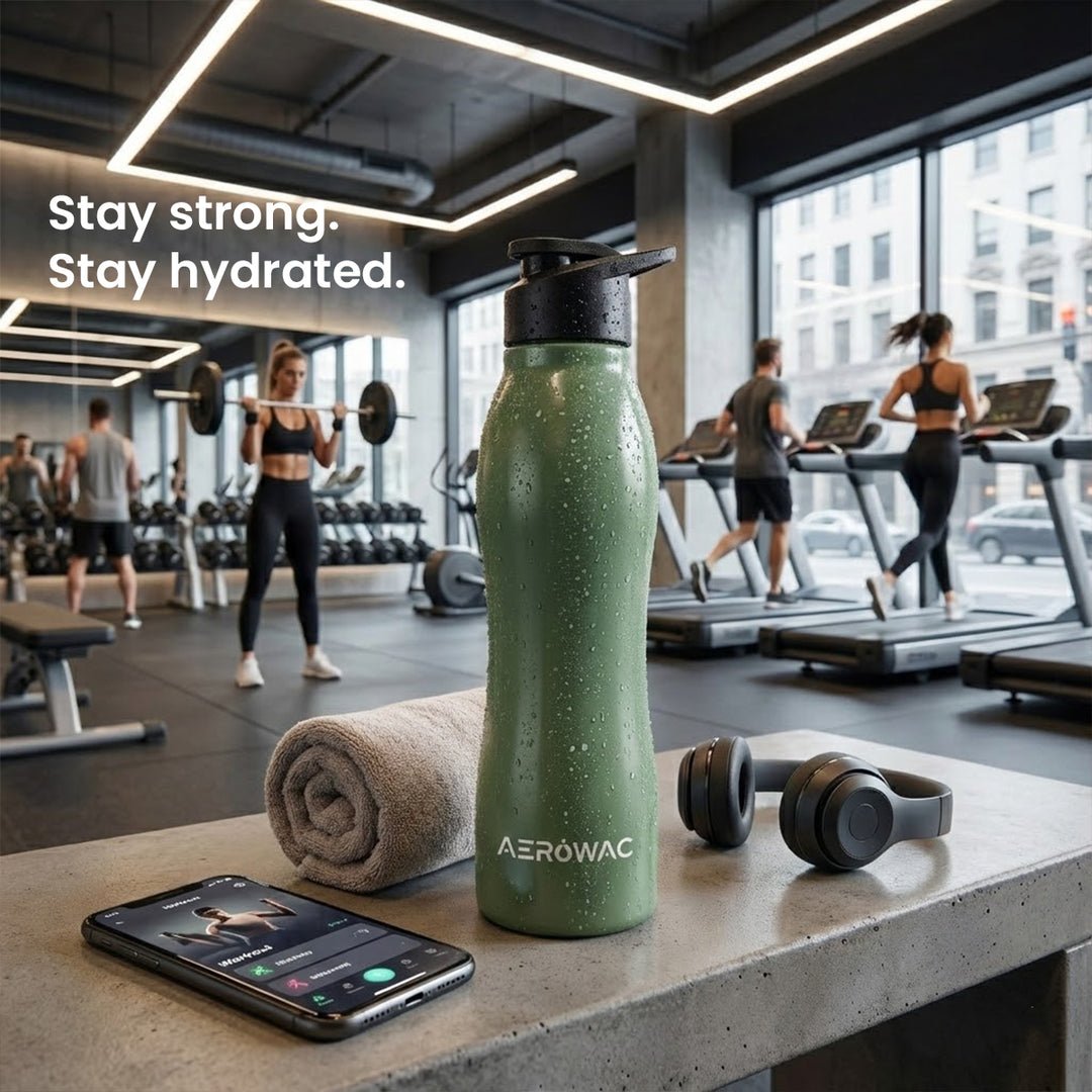 Silva Single Wall Stainless Steel Bottle | Lightweight &amp; Durable | BPA-Free | 1000ml