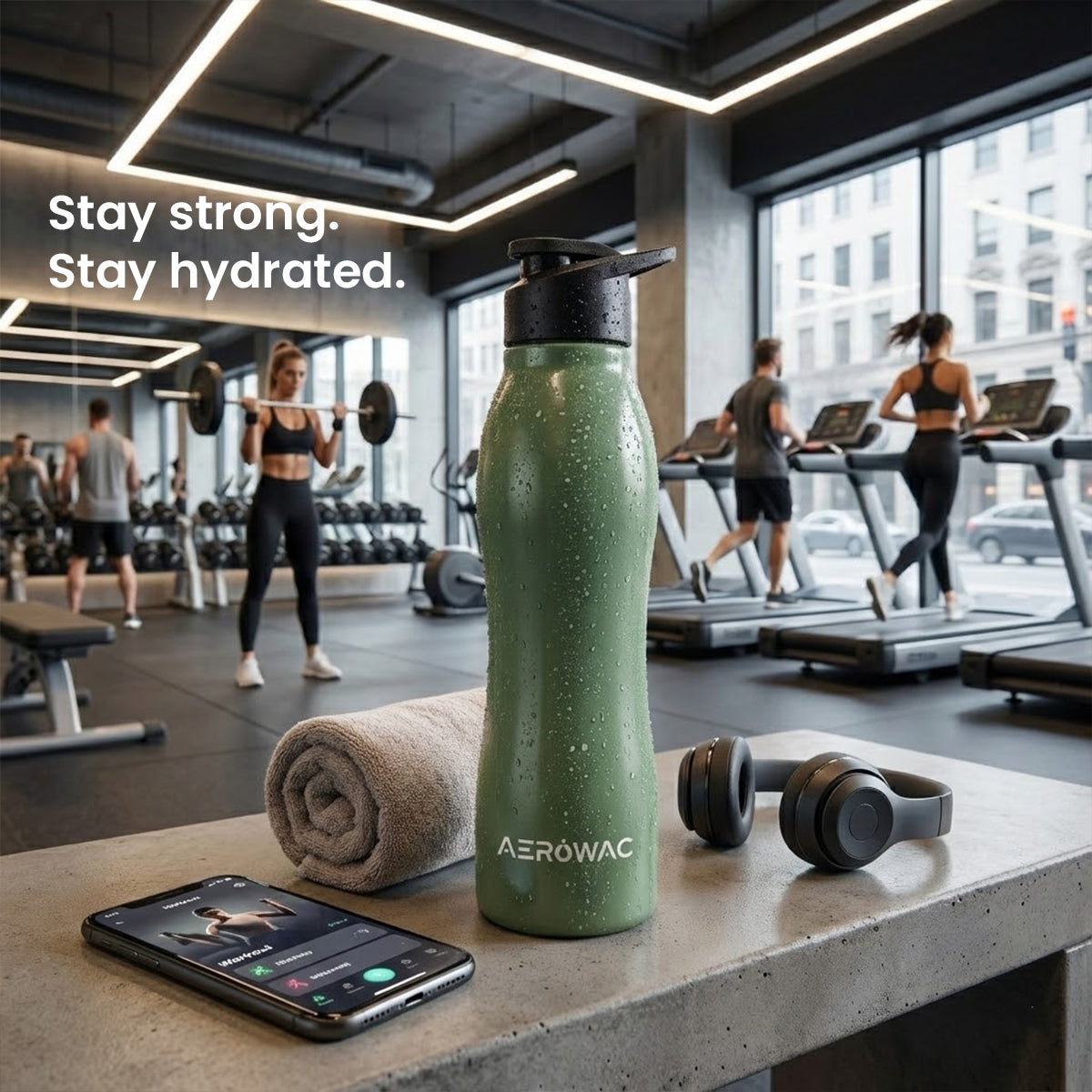 Silva Single Wall Stainless Steel Bottle | Lightweight & Durable | BPA-Free | 1000ml