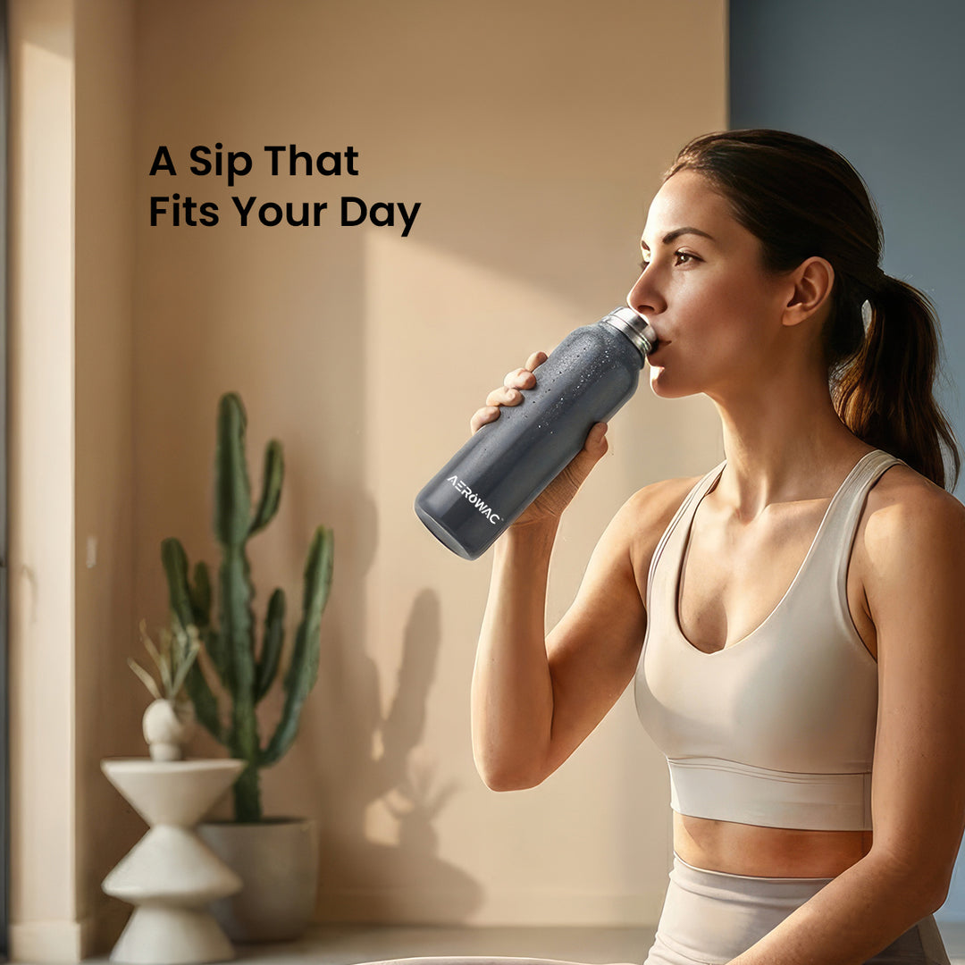 Nubo Single Wall Stainless Steel Bottle | Lightweight &amp; Durable | BPA-Free | 1000ml