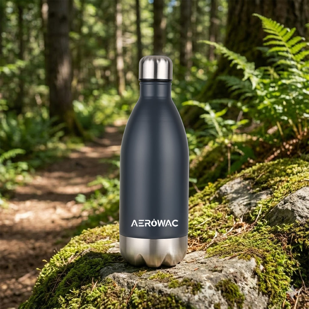 Hydro Single Wall Stainless Steel Bottle | Lightweight &amp; Durable | BPA-Free | 1000ml