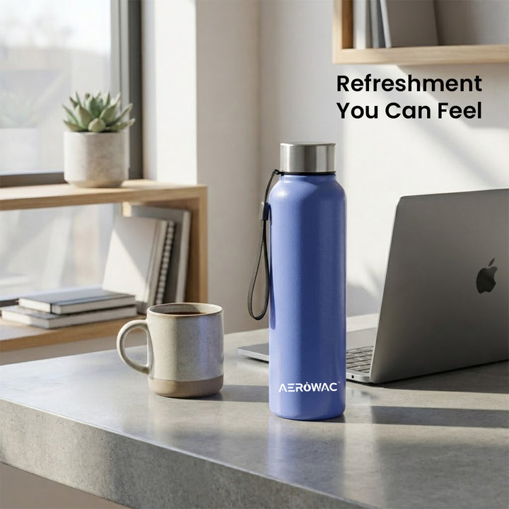 Nubo Single Wall Stainless Steel Bottle | Lightweight &amp; Durable | BPA-Free | 1000ml