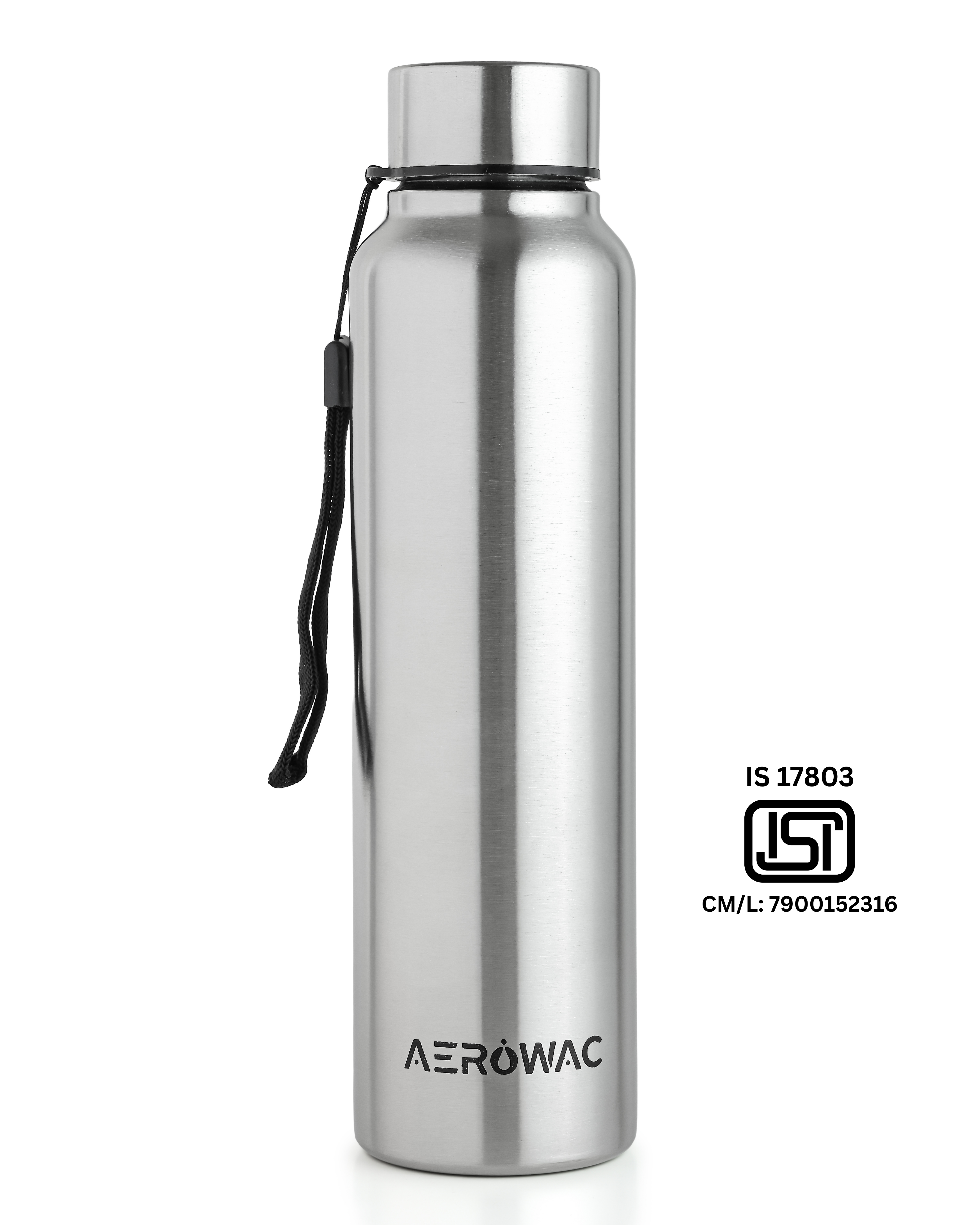 Nubo Single Wall Stainless Steel Bottle | Lightweight & Durable | BPA-Free | 1000ml