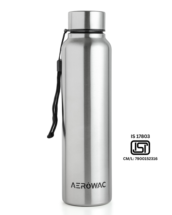 Nubo Single Wall Stainless Steel Bottle | Lightweight &amp; Durable | BPA-Free | 1000ml