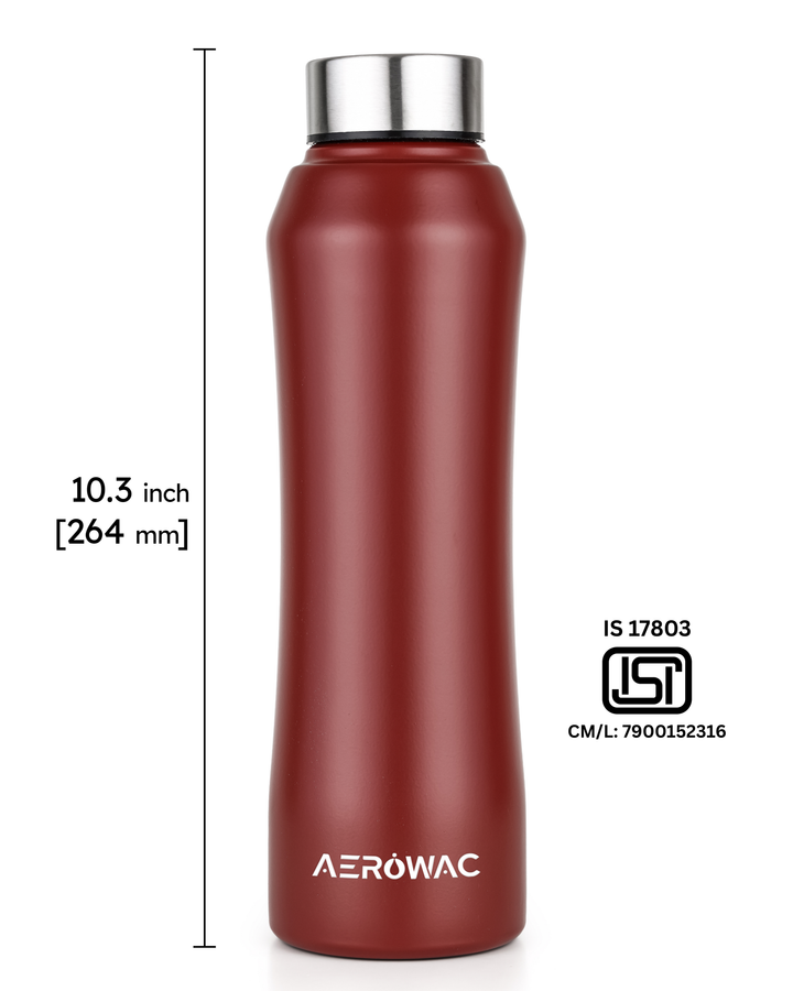 Mist Single Wall Stainless Steel Bottle | Lightweight &amp; Durable | BPA-Free | 1000ml