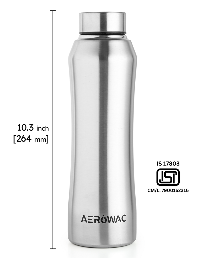 Mist Single Wall Stainless Steel Bottle | Lightweight &amp; Durable | BPA-Free | 1000ml