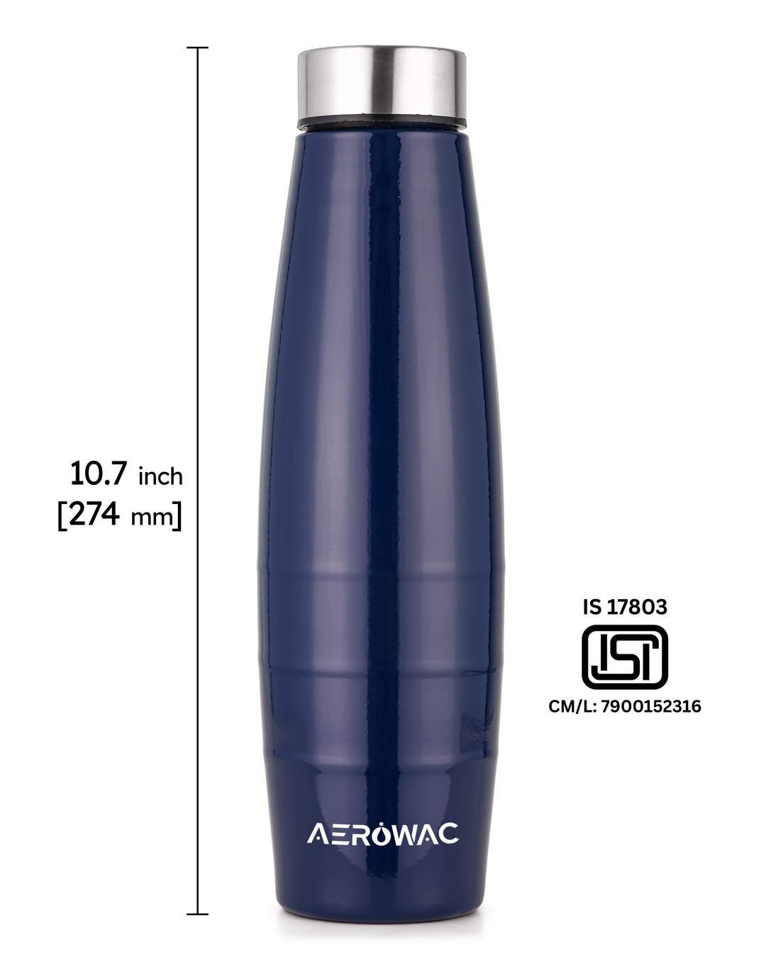 Astra Single Wall Stainless Steel Bottle | Lightweight &amp; Durable | BPA-Free | 1000ml