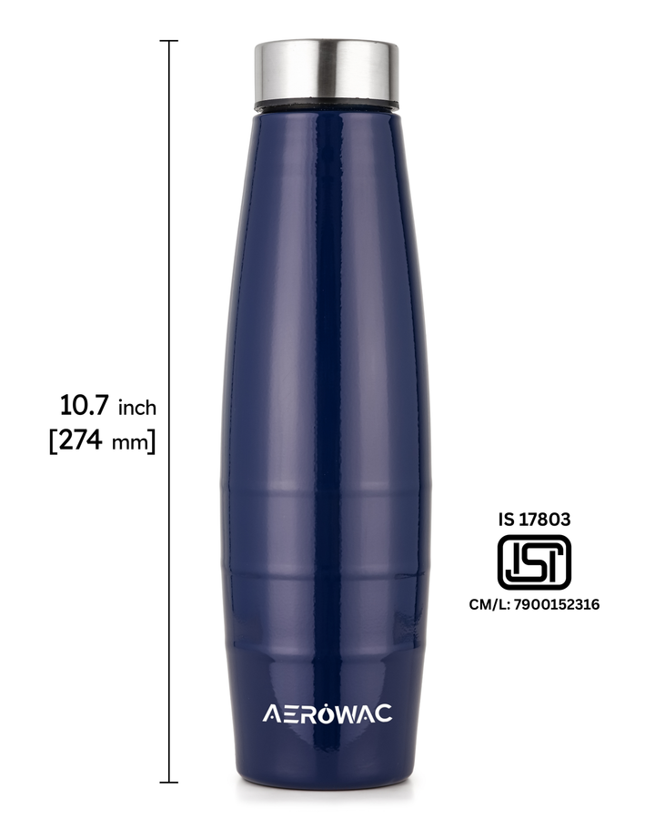 Astra Single Wall Stainless Steel Bottle | Lightweight &amp; Durable | BPA-Free | 1000ml