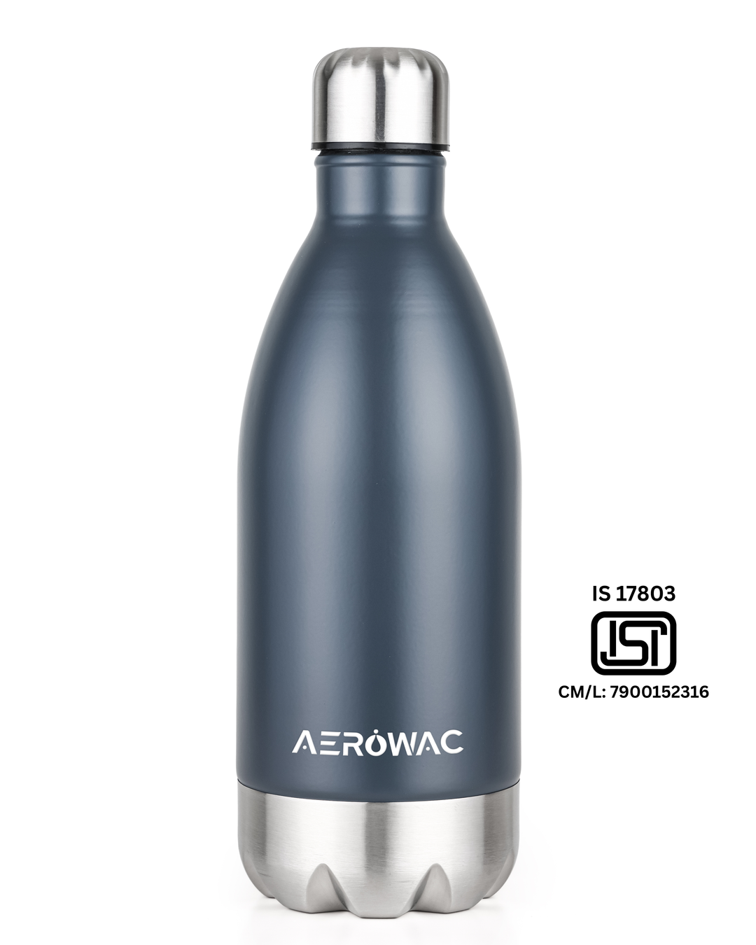 Hydro Single Wall Stainless Steel Bottle | Lightweight &amp; Durable | BPA-Free | 1000ml