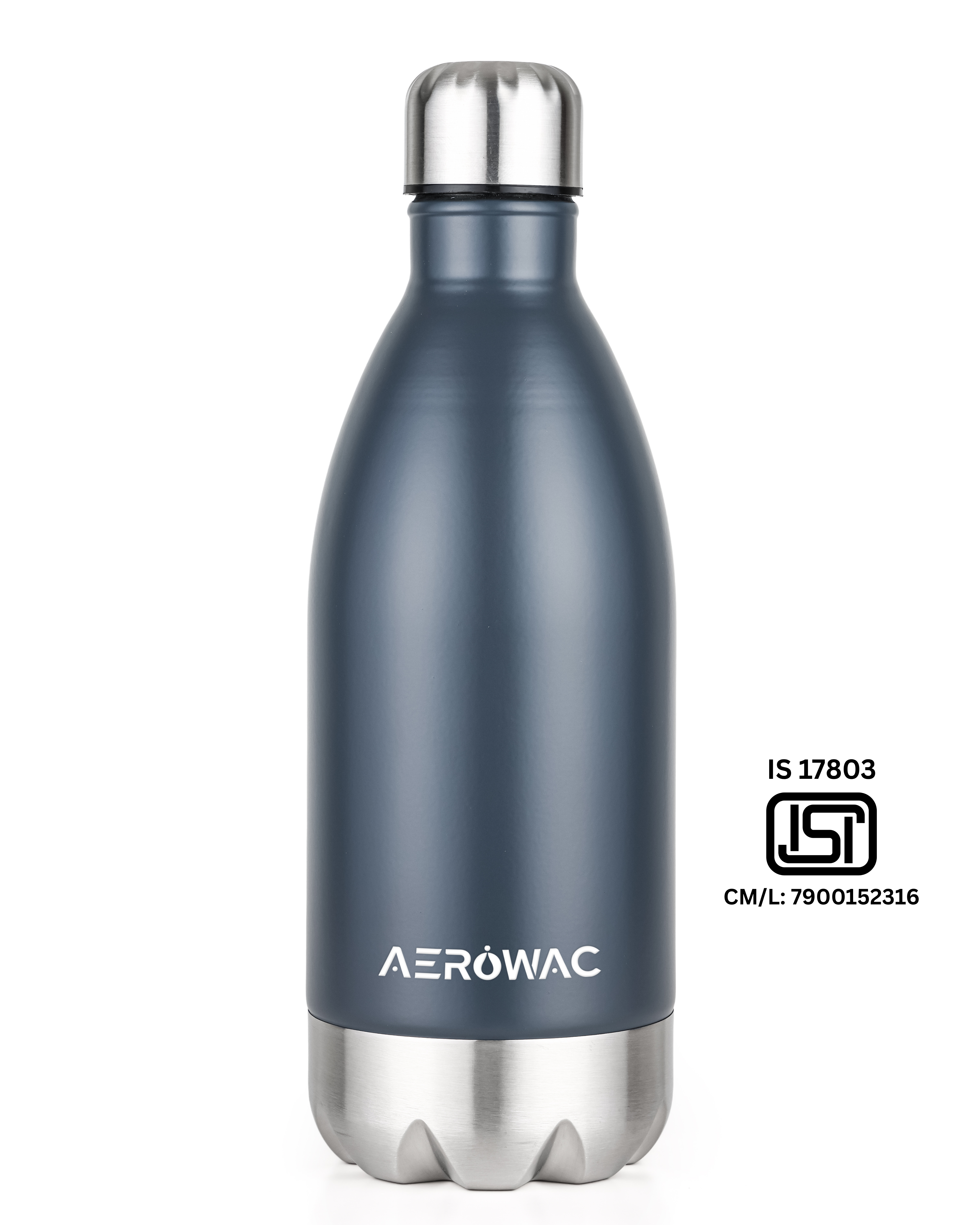 Hydro Single Wall Stainless Steel Bottle | Lightweight & Durable | BPA-Free | 1000ml