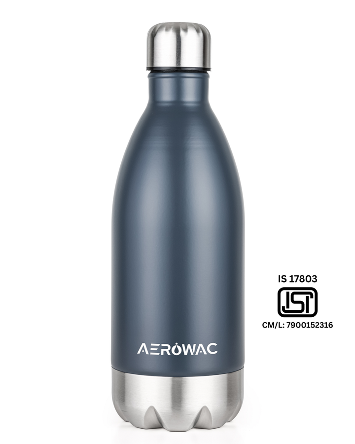 Hydro Single Wall Stainless Steel Bottle | Lightweight &amp; Durable | BPA-Free | 1000ml
