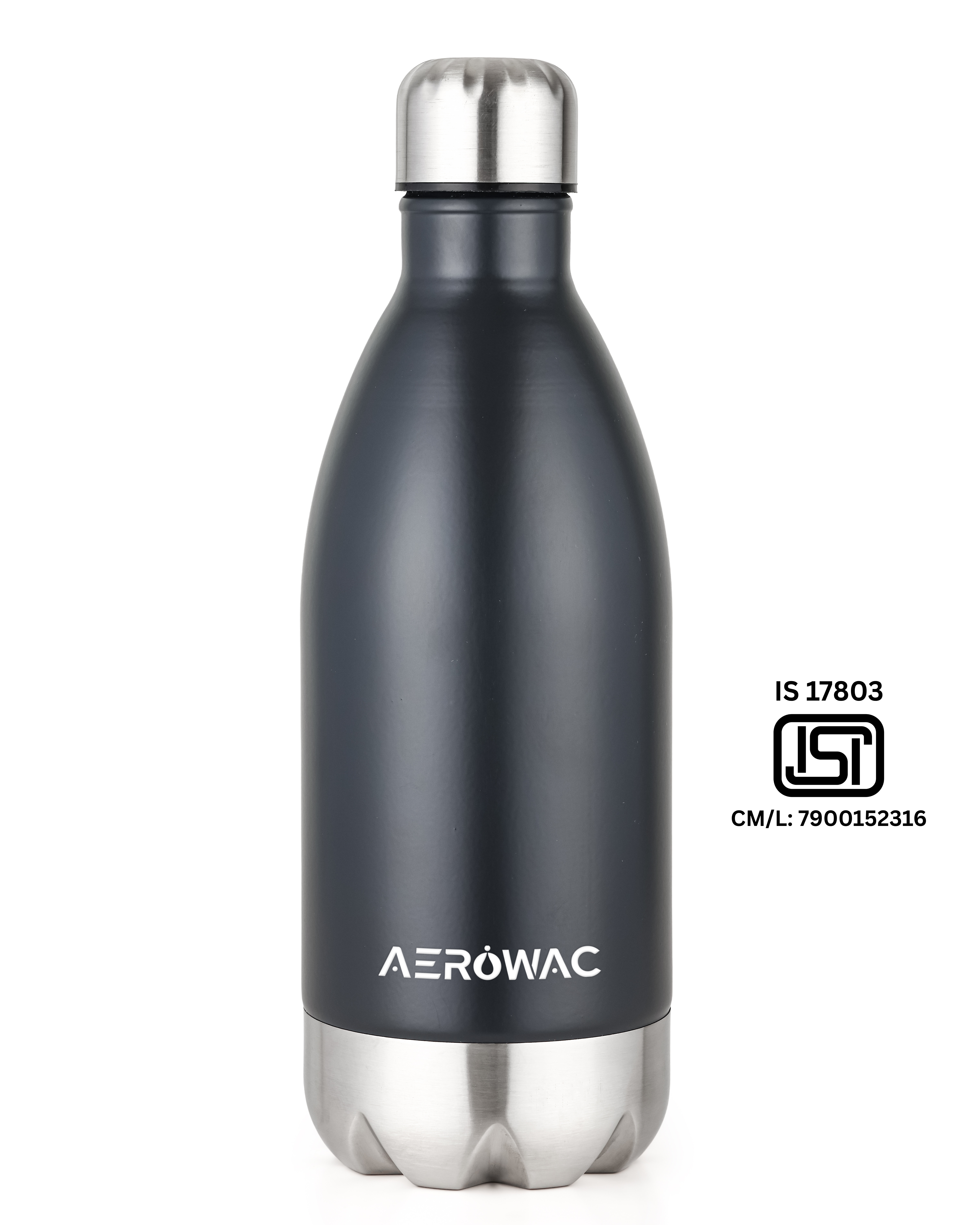 Hydro Single Wall Stainless Steel Bottle | Lightweight & Durable | BPA-Free | 1000ml