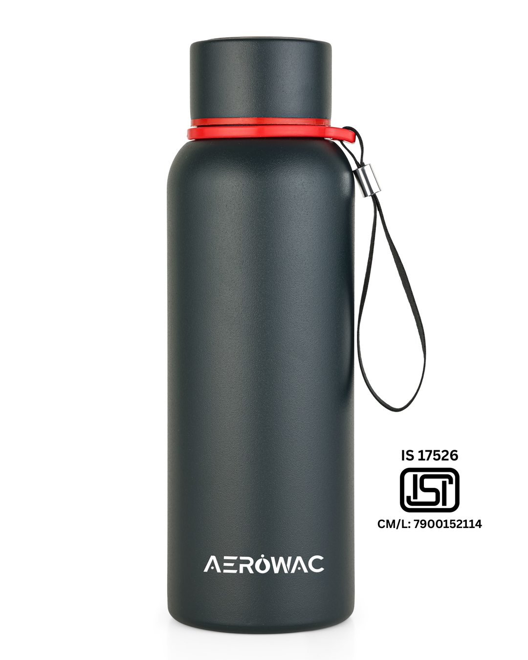 Aerowac Kaia Double Wall Insulated Stainless Steel Bottle | Wide Mouth | Hot &amp; Cold