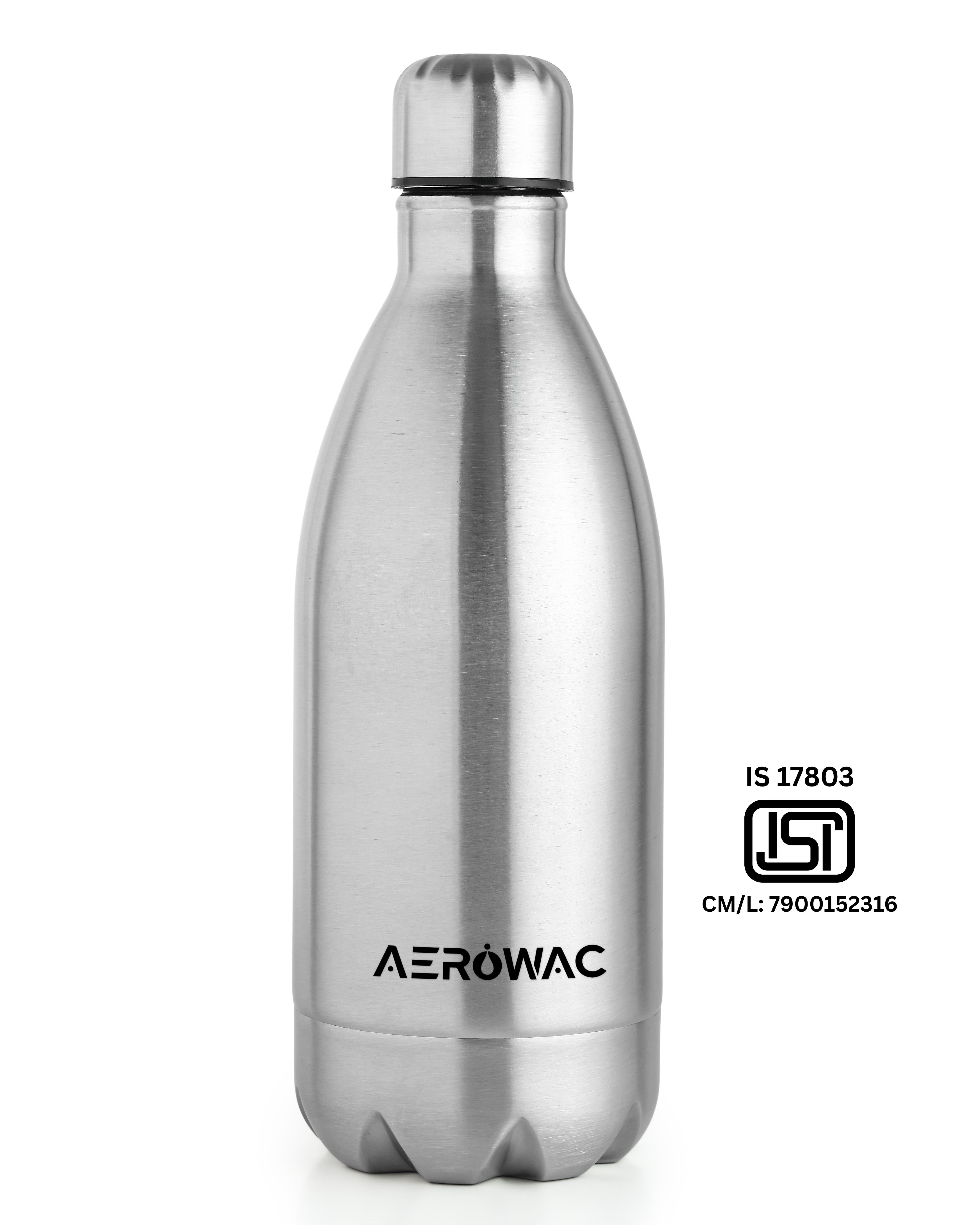 Hydro Single Wall Stainless Steel Bottle | Lightweight & Durable | BPA-Free | 1000ml