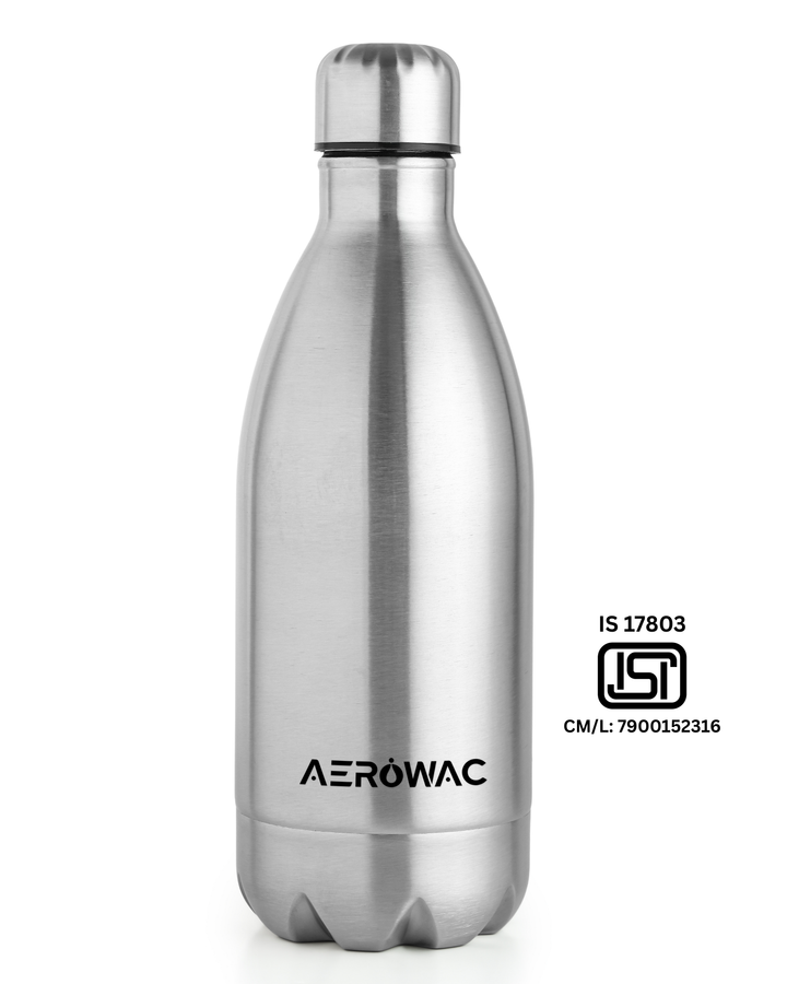 Hydro Single Wall Stainless Steel Bottle | Lightweight &amp; Durable | BPA-Free | 1000ml