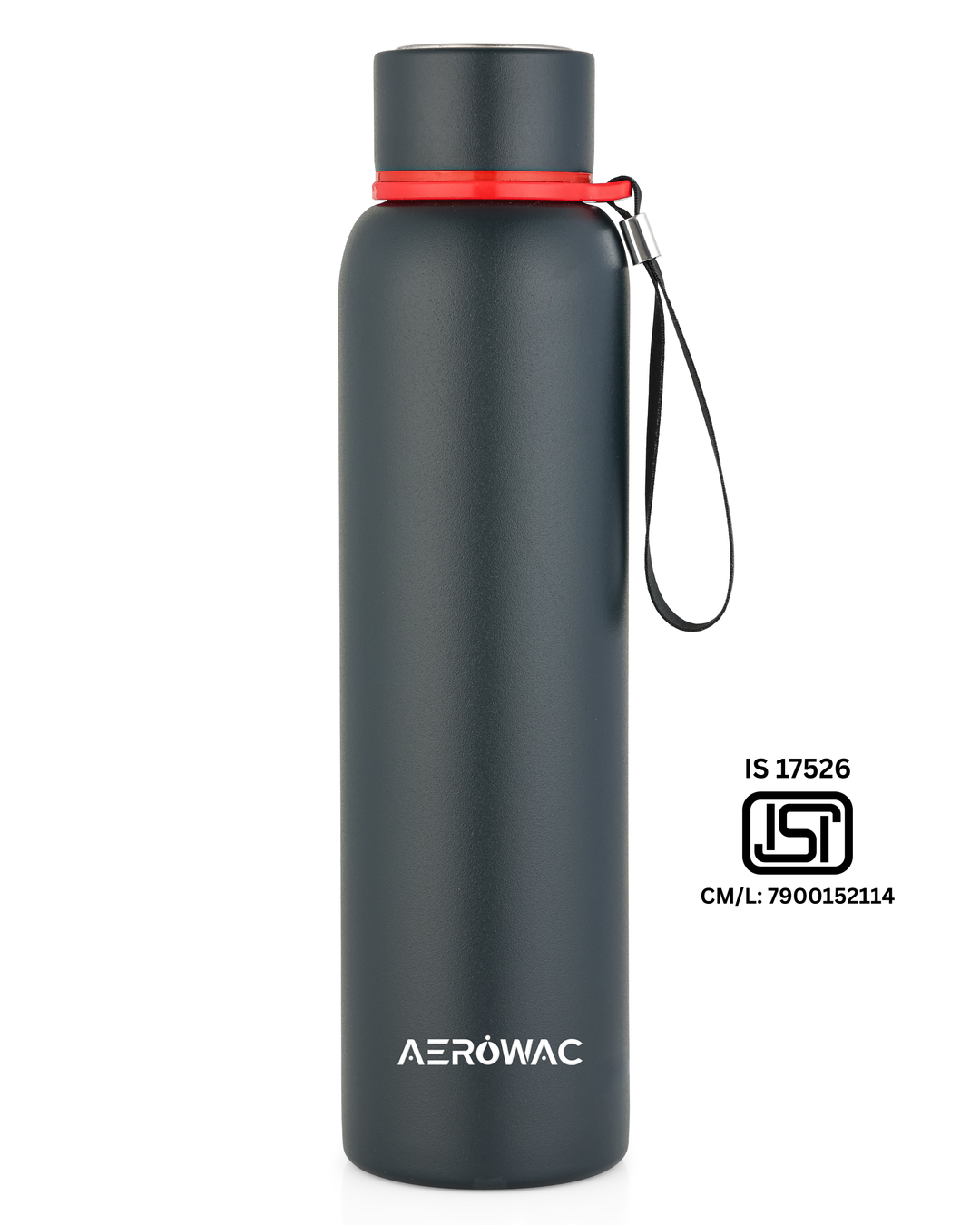 Aerowac Kaia Double Wall Insulated Stainless Steel Bottle | Wide Mouth | Hot &amp; Cold