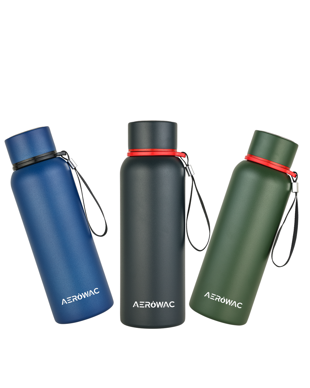 Aerowac Kaia Double Wall Insulated Stainless Steel Bottle | Wide Mouth | Hot &amp; Cold