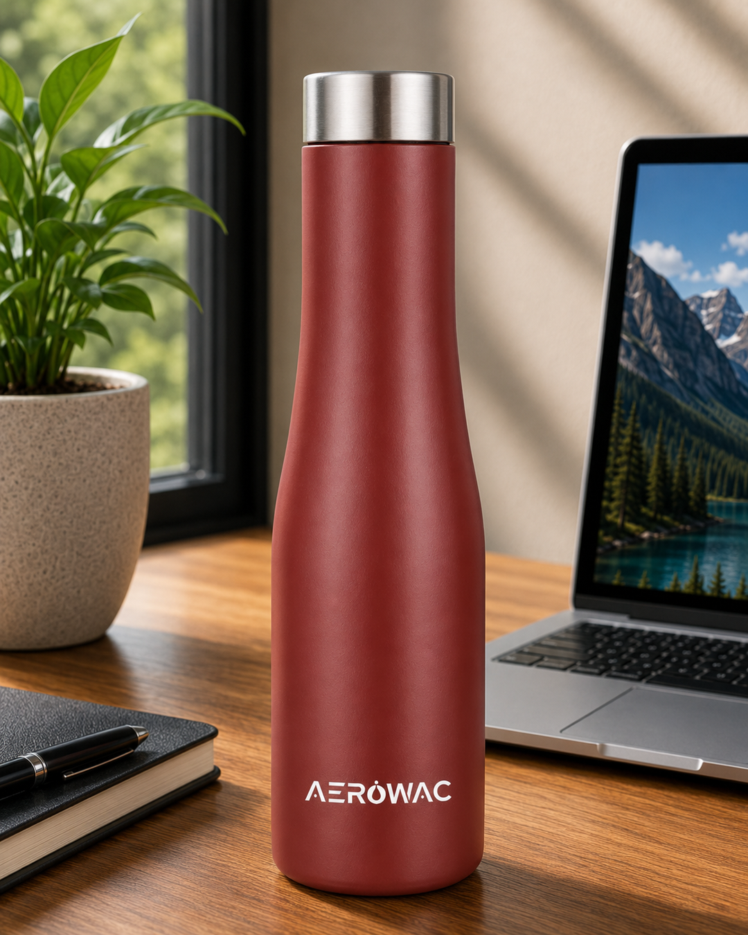 Vana Single Wall Stainless Steel Bottle | Lightweight &amp; Durable | BPA-Free | 1000ml