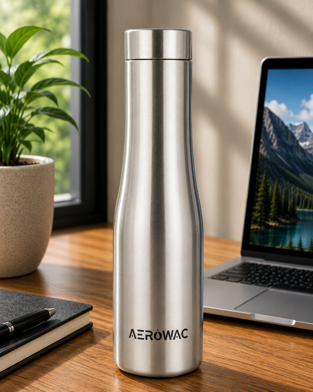 Vana Single Wall Stainless Steel Bottle | Lightweight &amp; Durable | BPA-Free | 1000ml