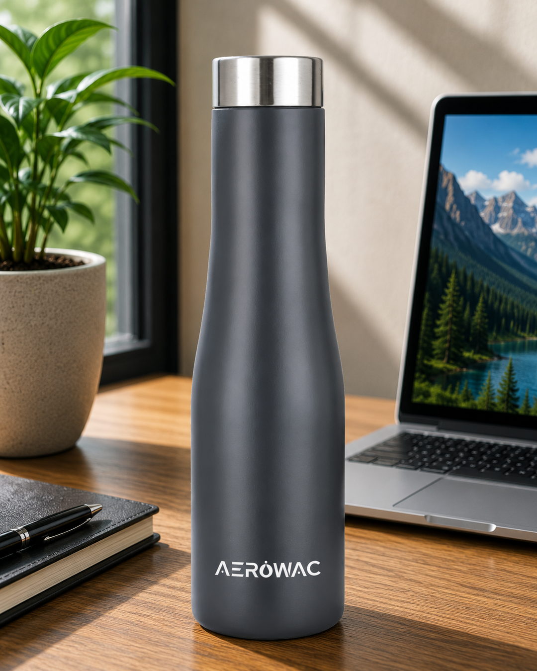 Vana Single Wall Stainless Steel Bottle | Lightweight &amp; Durable | BPA-Free | 1000ml