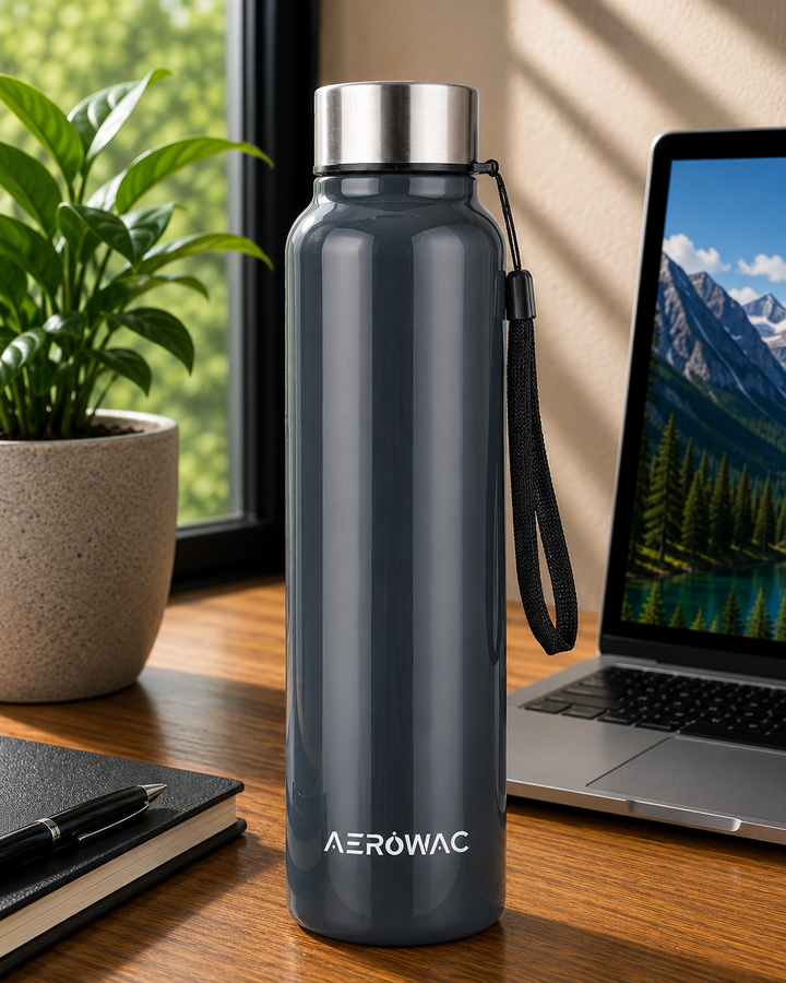 Nubo Single Wall Stainless Steel Bottle | Lightweight &amp; Durable | BPA-Free | 1000ml
