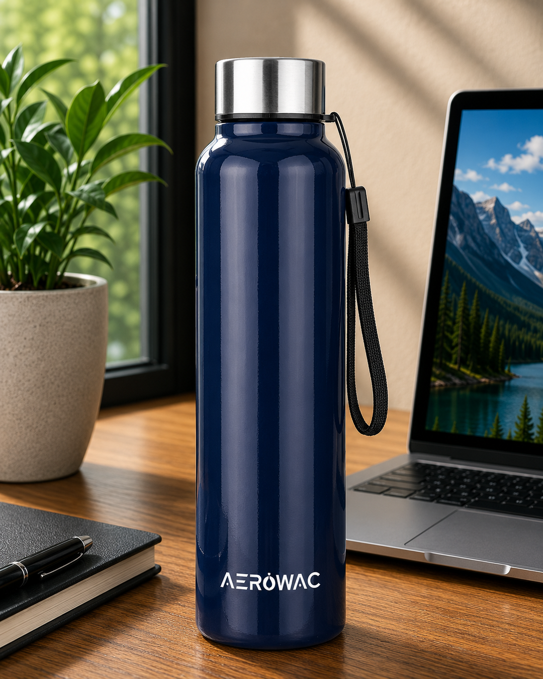 Nubo Single Wall Stainless Steel Bottle | Lightweight &amp; Durable | BPA-Free | 1000ml
