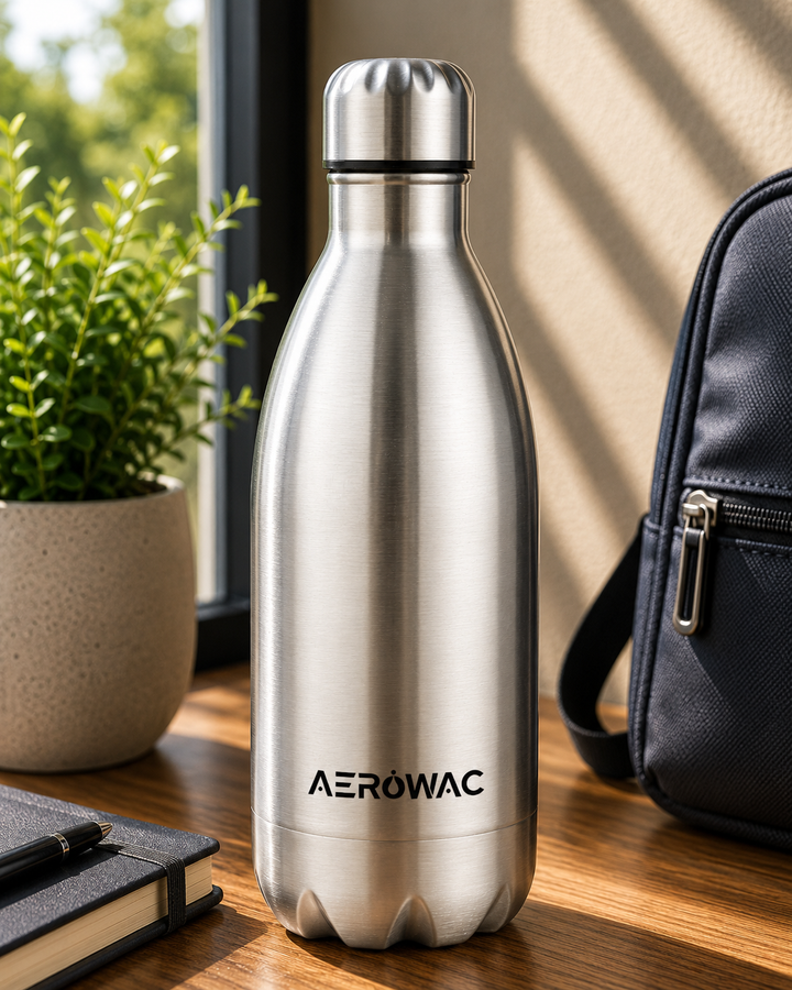 Hydro Single Wall Stainless Steel Bottle | Lightweight &amp; Durable | BPA-Free | 1000ml