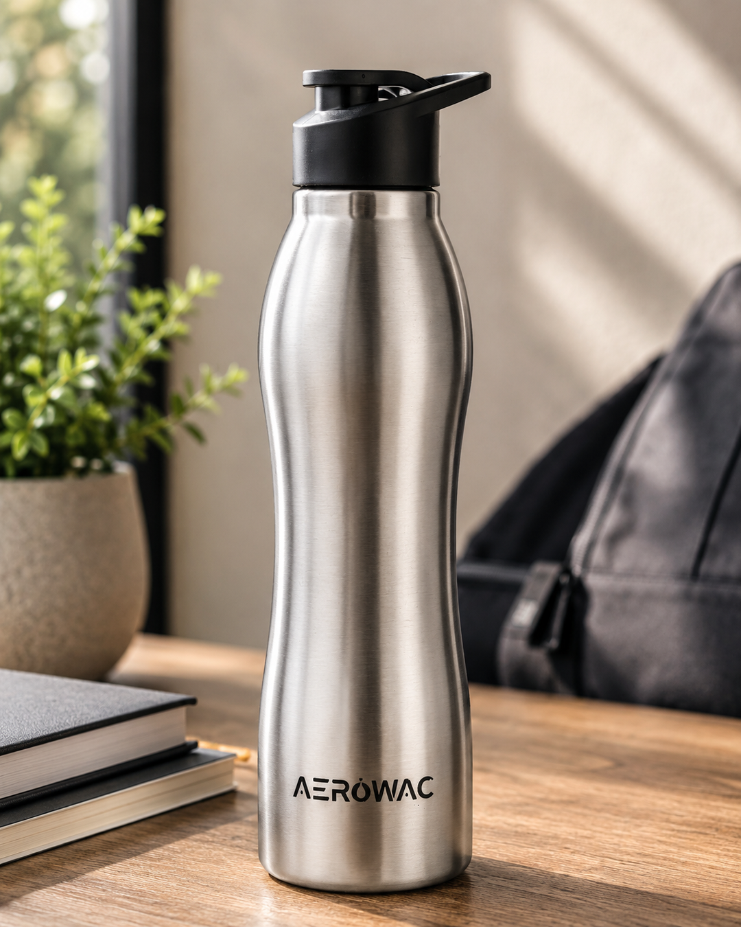Silva Single Wall Stainless Steel Bottle | Lightweight &amp; Durable | BPA-Free | 1000ml